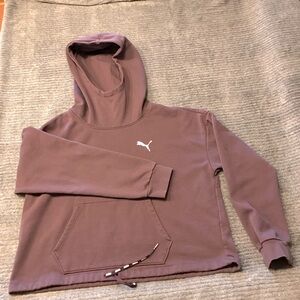 Puma Women’s Purple Hoodie Sweater Size Large